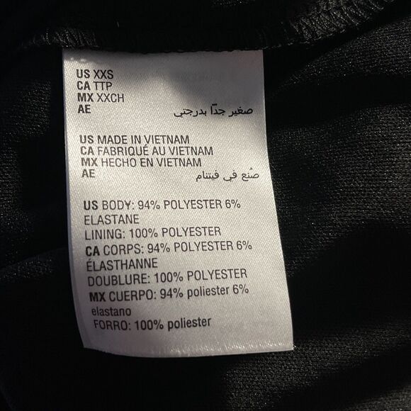 Bar III XX-Small Top Plaid Long Sleeves Turtleneck Stretch Lined Lightweight - Picture 8 of 9